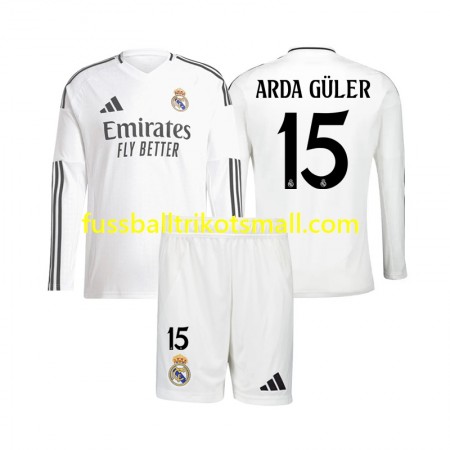 Fußballtrikots Real Madrid Arda Guler 15 Kinder 2024-2025 Langarm Heimtrikotsatz kaufen Fußballtrikots Real Madrid Arda Guler 15 Kinder 2024-2025 Langarm Heimtrikotsatz kaufen